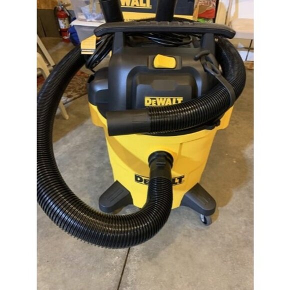 12 Gallon Poly Wet/Dry Vac Yellow - Picture 1 of 3